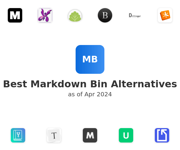 Best Markdown Bin Alternatives