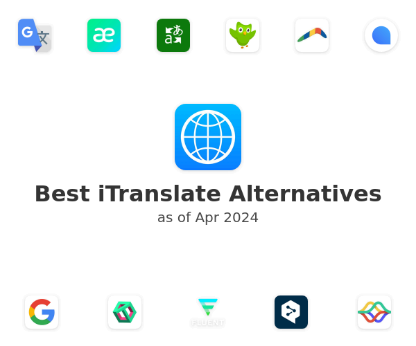 Best iTranslate Alternatives