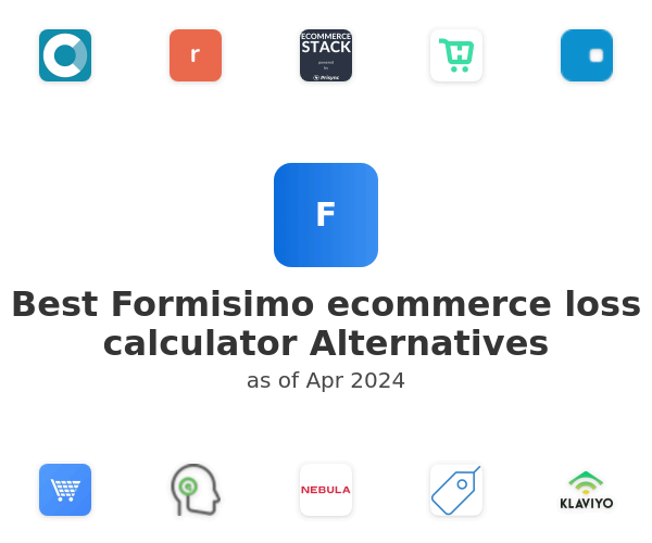 Best Formisimo ecommerce loss calculator Alternatives