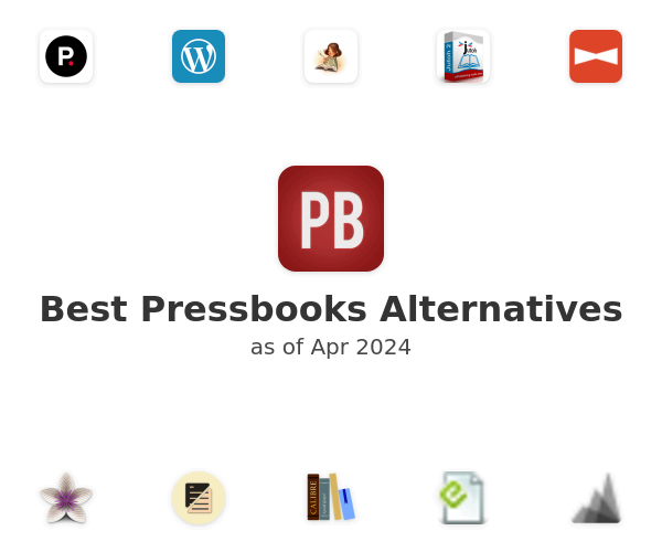 Best Pressbooks Alternatives