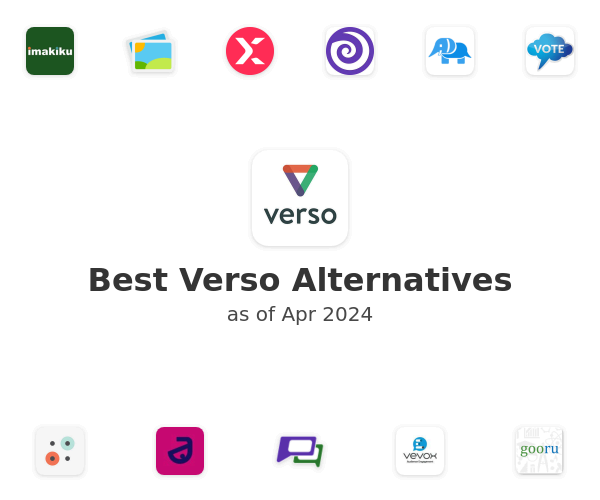 Best Verso Alternatives