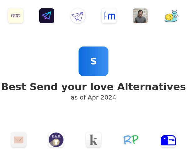 Best Send your love Alternatives