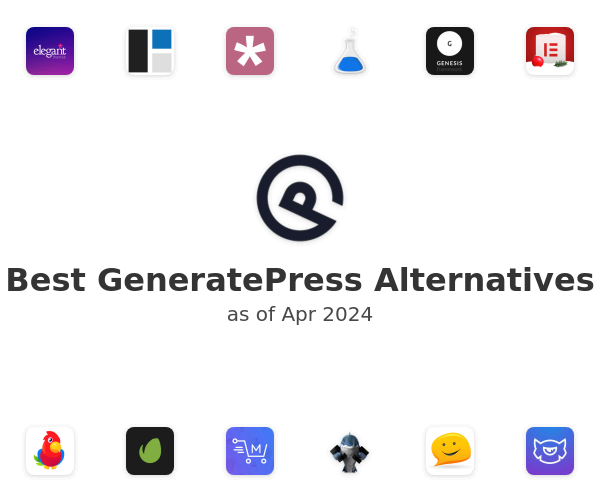 Best GeneratePress Alternatives
