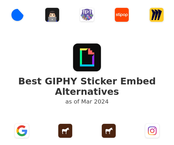 Best GIPHY Sticker Embed Alternatives