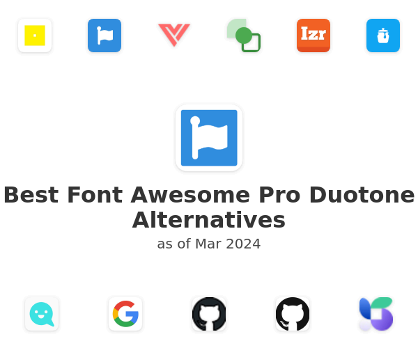 Best Font Awesome Pro Duotone Alternatives
