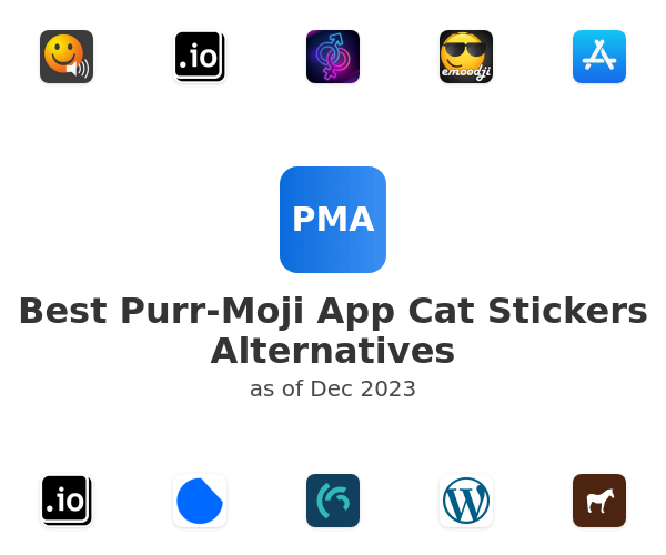 Best Purr-Moji App Cat Stickers Alternatives