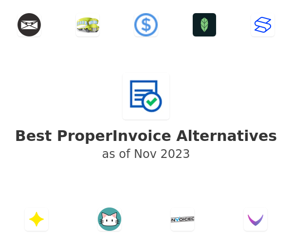 Best ProperInvoice Alternatives