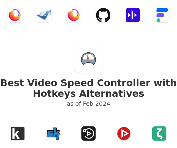 Best Video Speed Controller with Hotkeys Alternatives