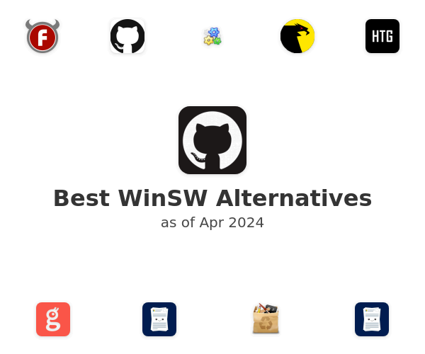 Best WinSW Alternatives