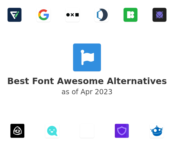 Best Font Awesome Alternatives