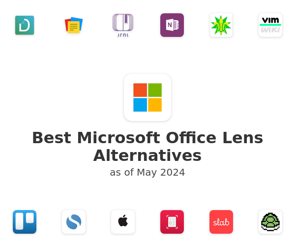 Best Microsoft Office Lens Alternatives