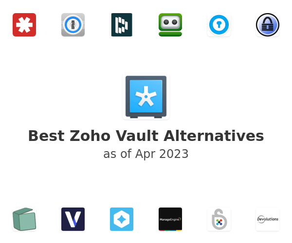 Best Zoho Vault Alternatives