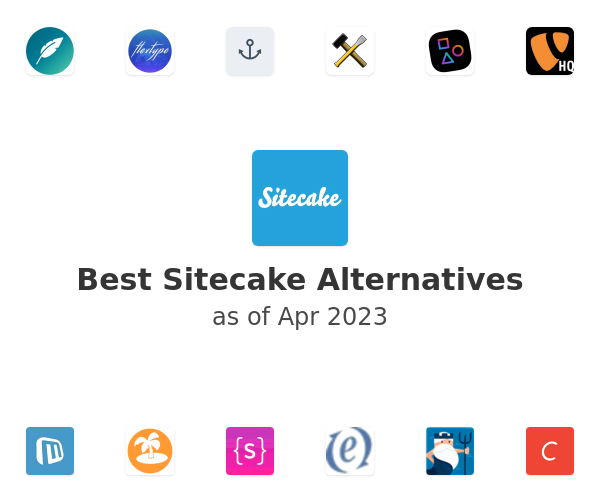 Best Sitecake Alternatives