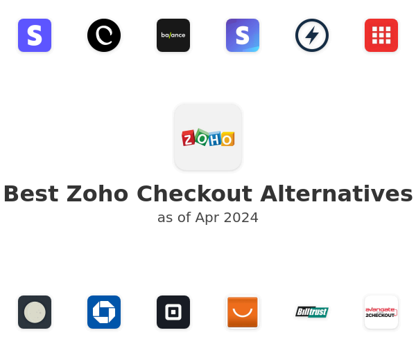 Best Zoho Checkout Alternatives