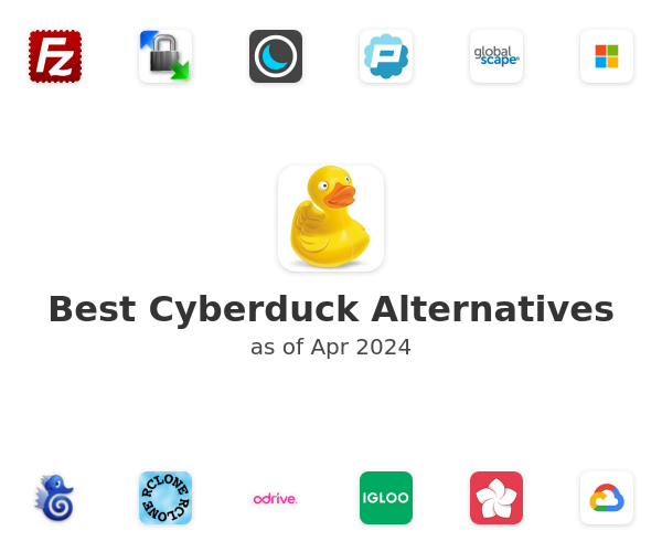Best Cyberduck Alternatives