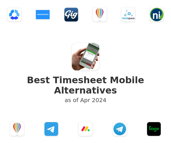 Best Timesheet Mobile Alternatives