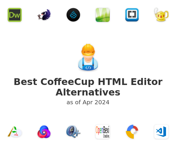 Best CoffeeCup HTML Editor Alternatives