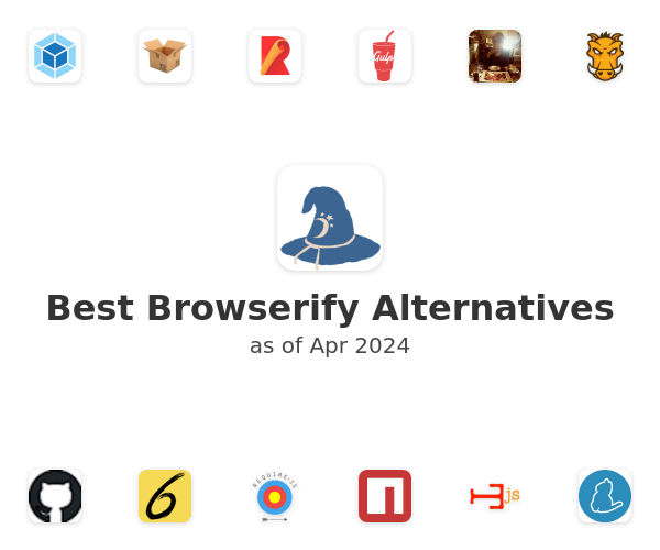 Best Browserify Alternatives