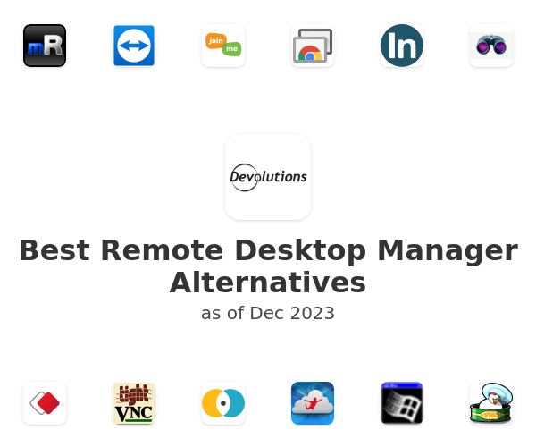Best Remote Desktop Manager Alternatives