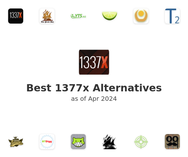 Best 1377x Alternatives