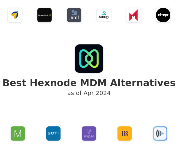 Best Hexnode MDM Alternatives