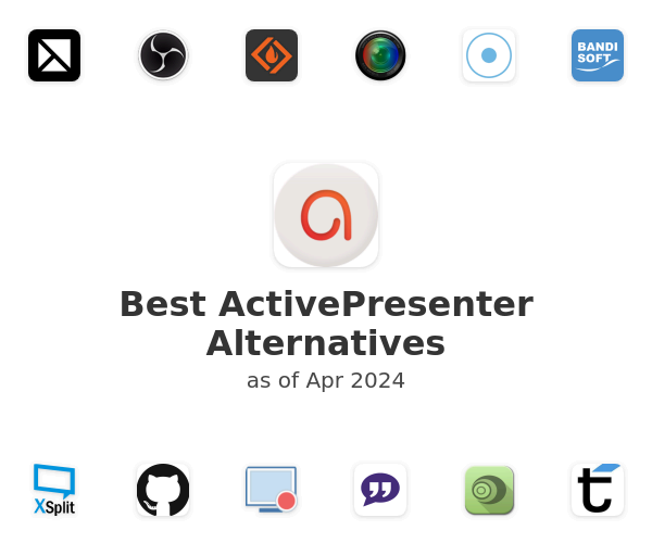 Best ActivePresenter Alternatives