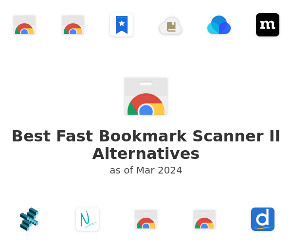 Best Fast Bookmark Scanner II Alternatives