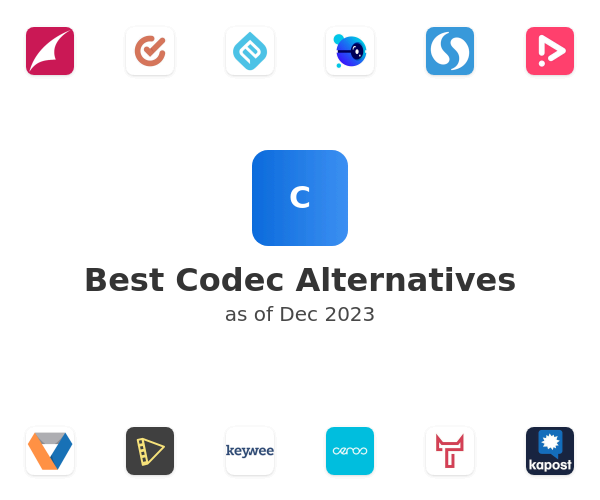 Best Codec Alternatives