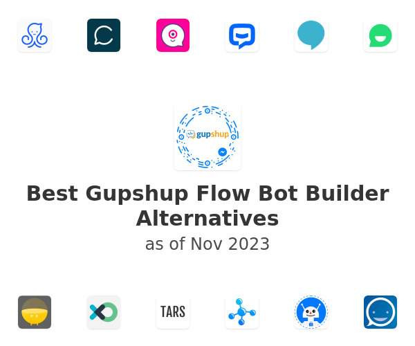 Best Gupshup Flow Bot Builder Alternatives