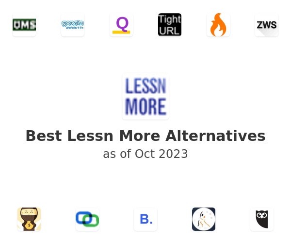 Best Lessn More Alternatives