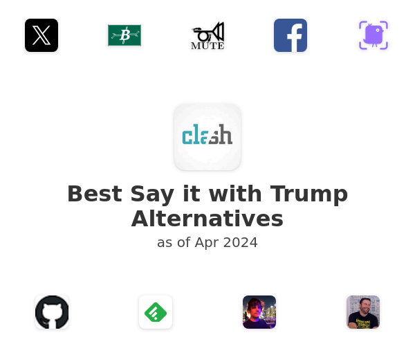 Best Say it with Trump Alternatives