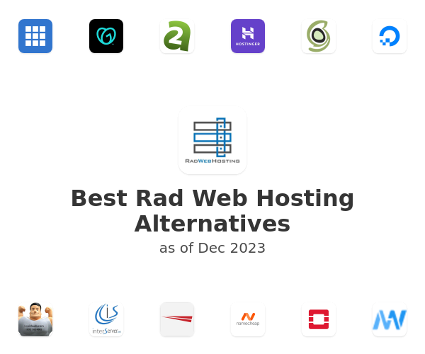 Best Rad Web Hosting Alternatives