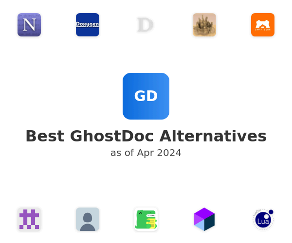 Best GhostDoc Alternatives