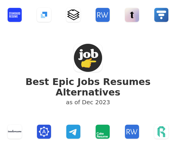 Best Epic Jobs Resumes Alternatives