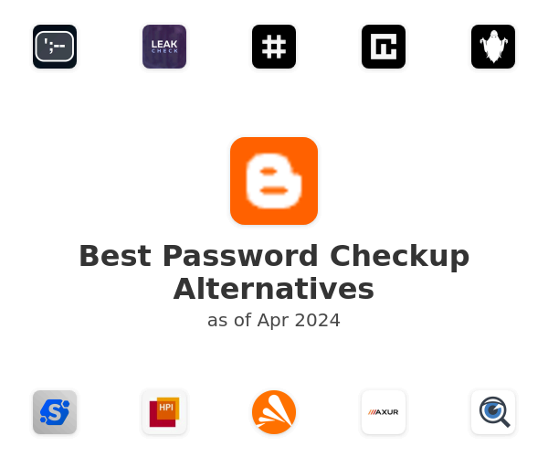 Best Password Checkup Alternatives