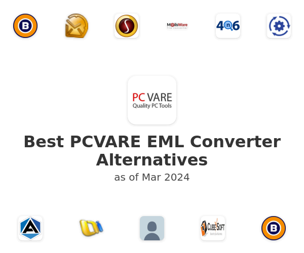 Best PCVARE EML Converter Alternatives