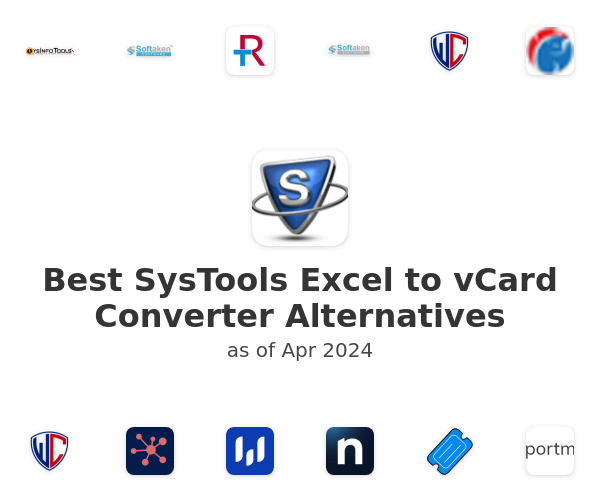 Best SysTools Excel to vCard Converter Alternatives