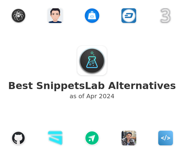 Best SnippetsLab Alternatives