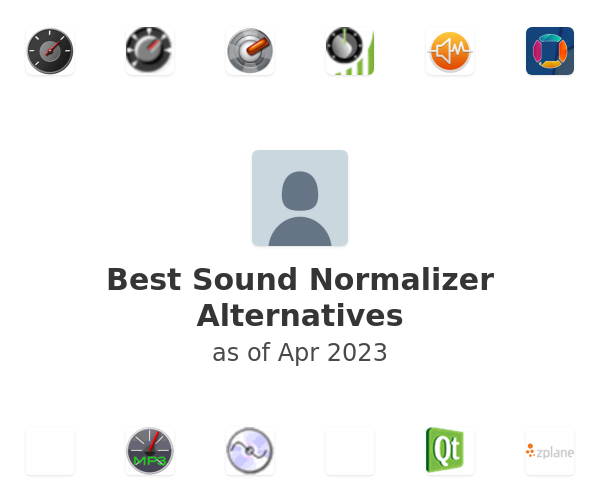 Best Sound Normalizer Alternatives