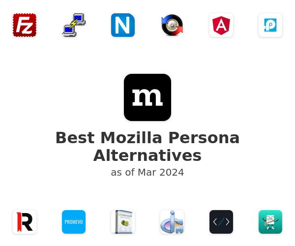 Best Mozilla Persona Alternatives
