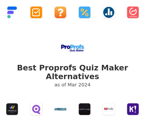 Best Proprofs Quiz Maker Alternatives