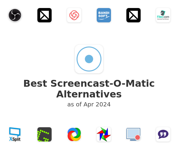 Best Screencast-O-Matic Alternatives