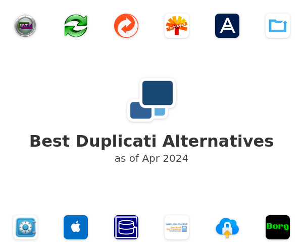 Best Duplicati Alternatives