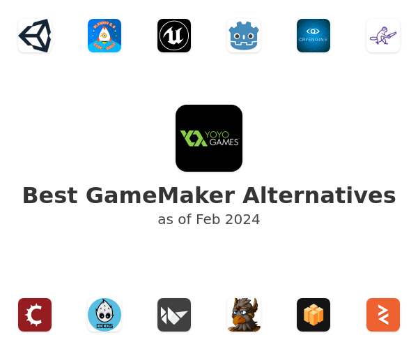 Best GameMaker Alternatives