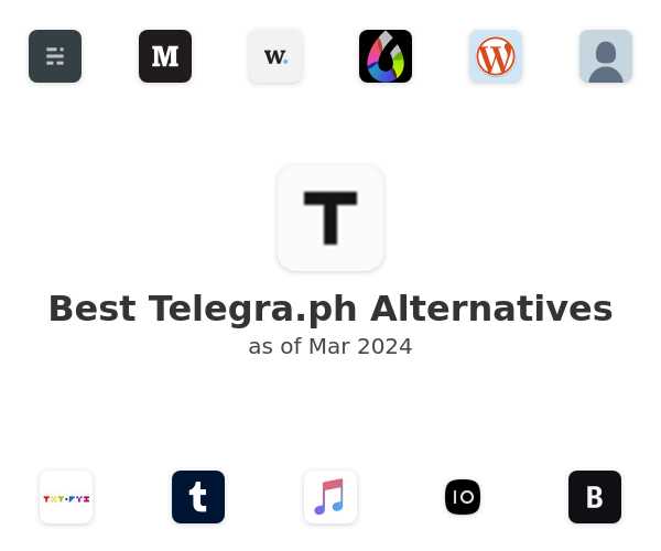 Best Telegra.ph Alternatives