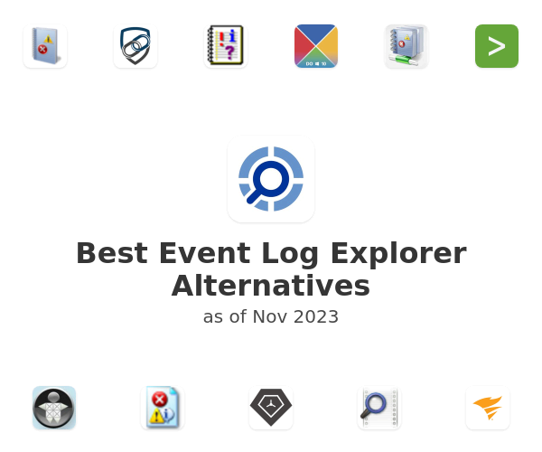 Best Event Log Explorer Alternatives