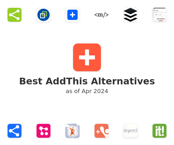 Best AddThis Alternatives