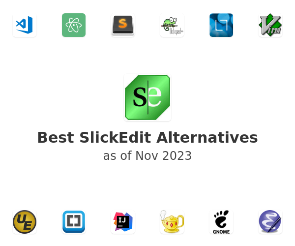 Best SlickEdit Alternatives