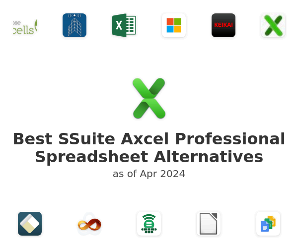 Best SSuite Axcel Professional Spreadsheet Alternatives