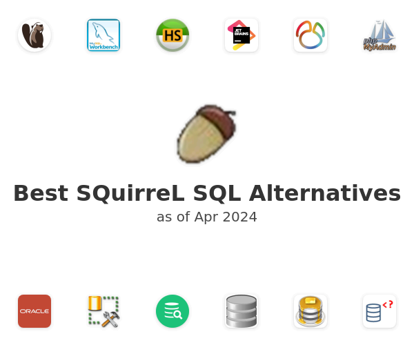 Best SQuirreL SQL Alternatives
